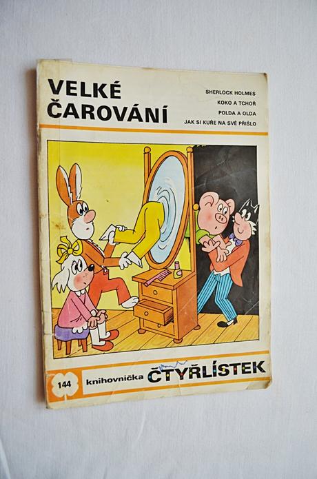 Dětský časopis čtyřlístek 144/ velké čarování, 