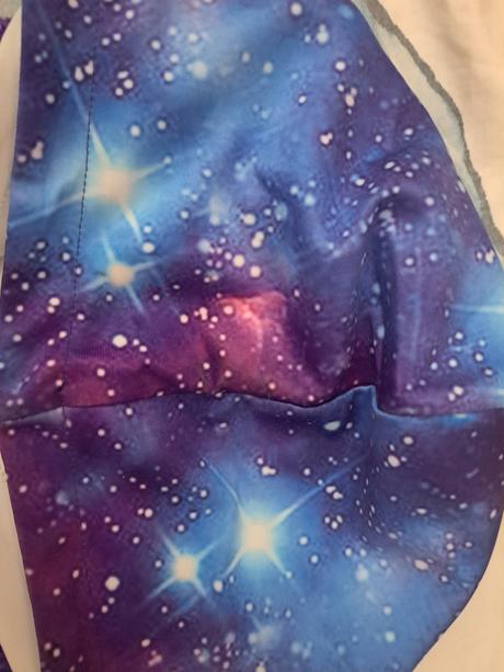 Mikina noční obloha + kočka, 146