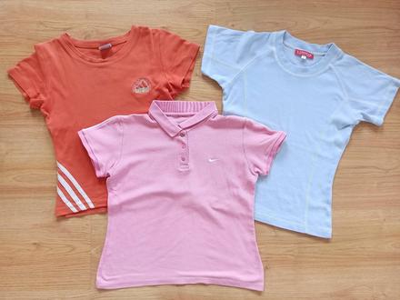 Trika dívčí od vel.116-140, nike,116