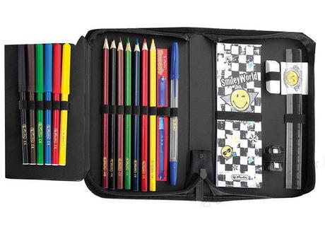 Školní penál herlitz vybavený, 