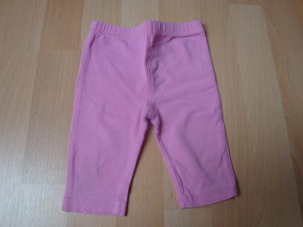 Tepláčky/ legíny - růžové, vel. 62, cherokee,62