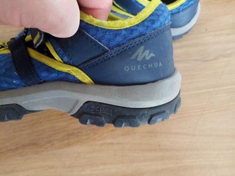 Sandále crossové dětské, quechua,36