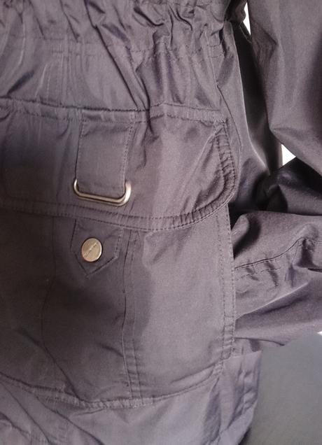 Vel. 158 černá podzimní bunda, 158