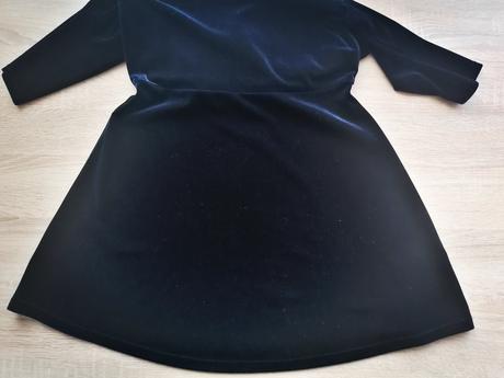 Sametové šaty next vel 146, next,146