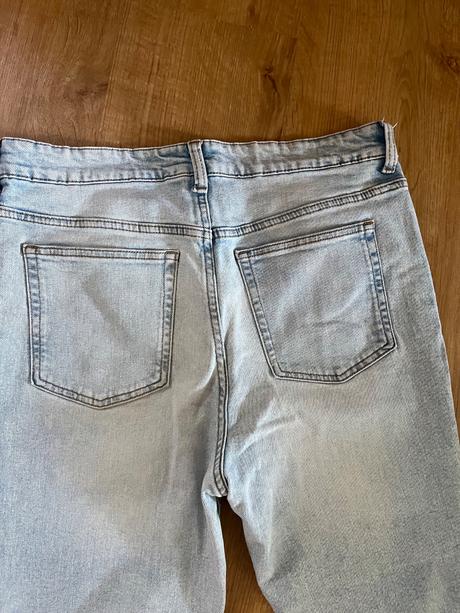 2x džíny, rifle hm, vel. 46, h&m,46