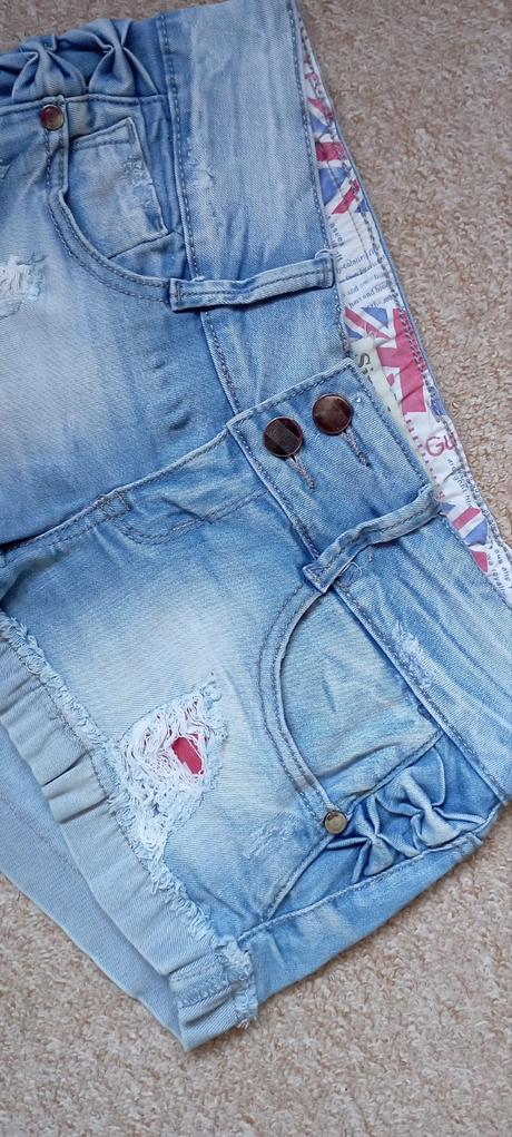 Rif šortky zn."simply chic" vel."s/36", denim,s