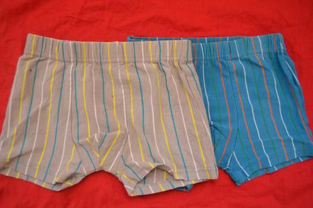 2x  boxerky  104/110 bavlna, 110