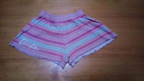 Kraťasy proužkované barbie, vel. 3-5 let, barbie,92