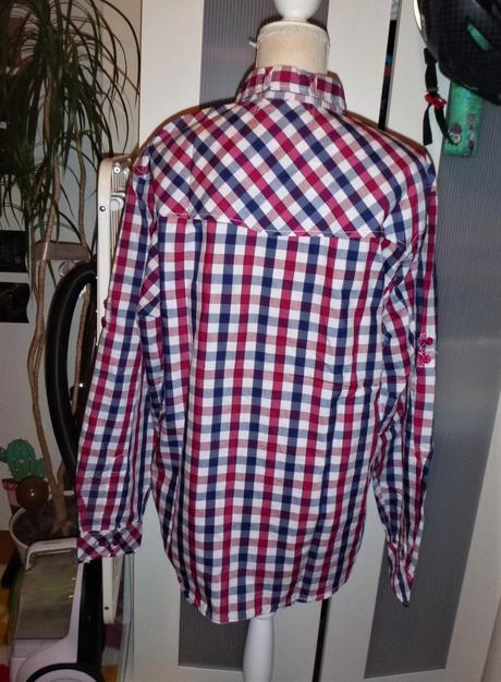 Košile kostkovaná - vel.l-max.xl, okay,l