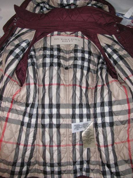 Dámská přechodná prošívaná bunda s kapucí burberry, burberry,l