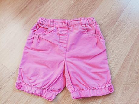 Šortky kraťasy zn. c&a, růžové, v. 92, c&a,92