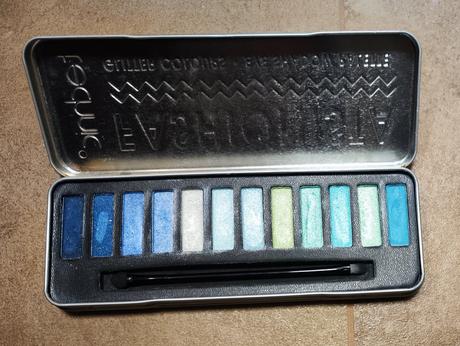 Velká kosmetická sada-štětce,oční stíny,tvářenky, 