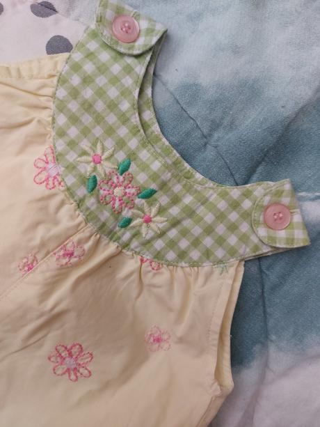 Letní overal s výšivkou, george,74