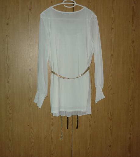 Nádherná krémová tunika miss rose, s