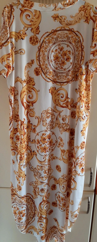 Nové dlouhé letní šaty vel. uni, 