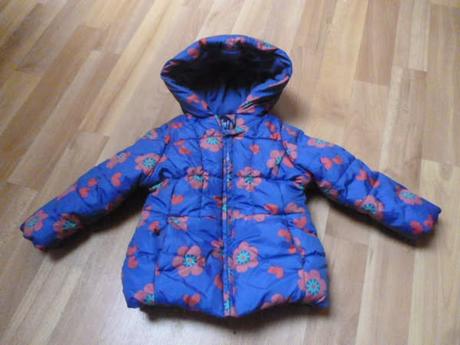 Kytkatá zimní bunda 9-12 m, mothercare,80