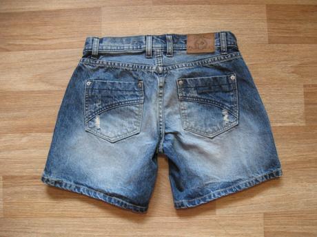 Džínové kraťasy, fishbone,xs