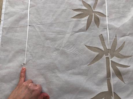 Zaclonove rolo bambus na tyčku 145/80cm,