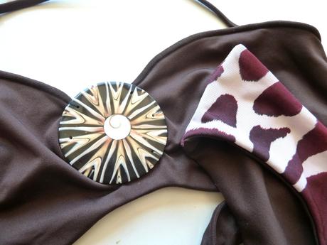 Originální dvoudílné plavky vel. 38 / m, m