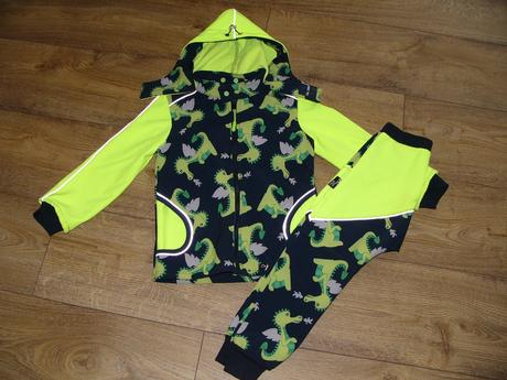Softshellová souprava dino, vel.116, 116