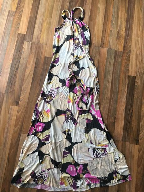 Barevné maxišaty pro vyšší, vel xs/s, french conne, xs