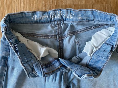 Dívčí set - trika, rifle - 8ks - vel. 134, 122–134