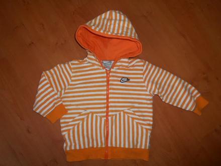 Pruhovaná mikina nike vel. 80-86, nike,80