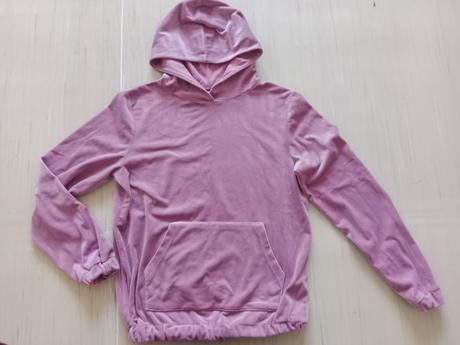 Sametová mikina 12-14let, 158