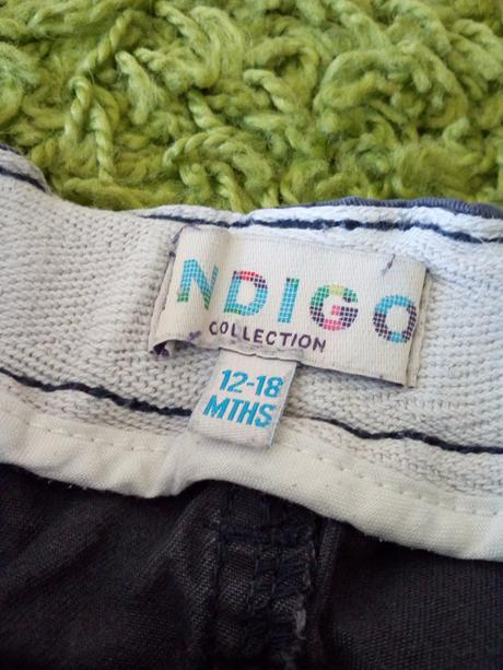 Bavlněné kalhoty zn.indigo, 86