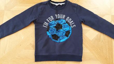 Mikina leyz měnící flitry vel. 110-116, 110