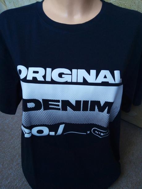 Tmavě modré tričko zn."fsbn" vel."l", new yorker,l