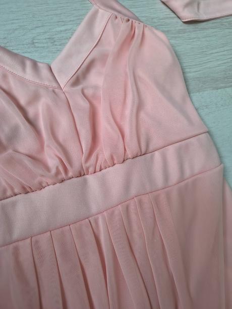 Dlouhé růžové šaty , body flirt , velikost 36/38, 38