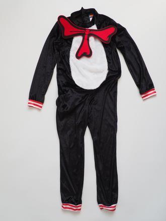 Kostým kocour dr. suess vel 140,