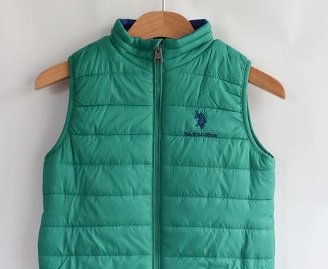 Zateplená vesta vel. 5 - 6 let, u.s. polo assn.,116