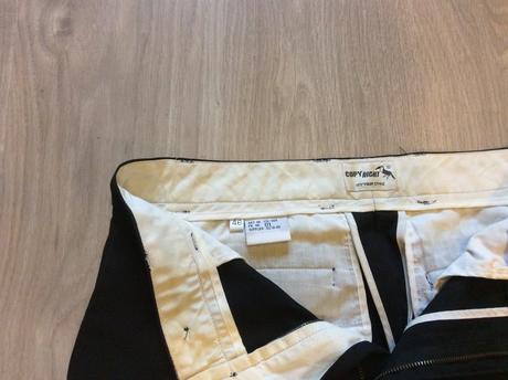 Elegantní pánské kalhoty vel. 46, 46