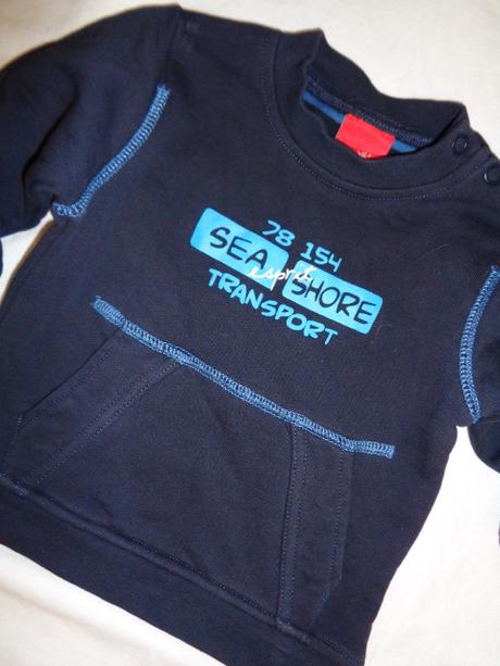 Nádherná tmavomodrá teploučká mikina, esprit,68