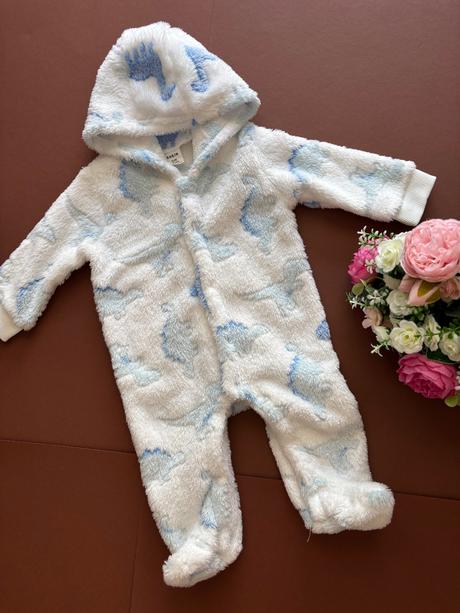 Overalek chlupatý - v.3/6 mes., 68