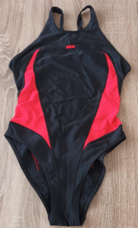 Dívčí/dámské plavky červeno černé axis, 40