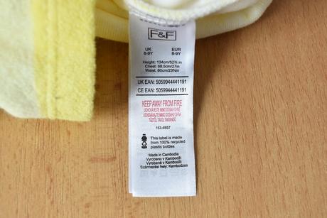 Letní overal vel. 8 - 9 let, f&f,134