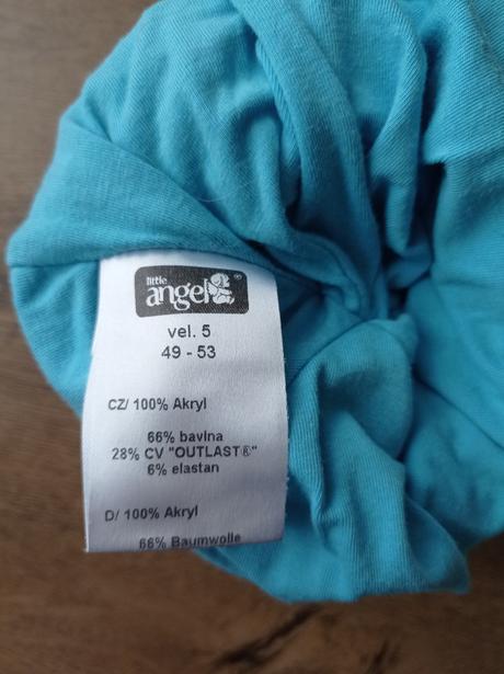 Čepice pletená spadlá outlast little angel - 5, little angel®,110