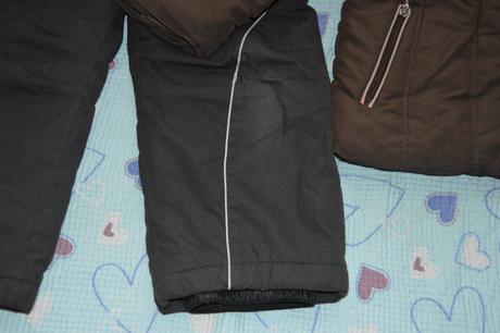 116 122 zimní bunda oteplené kalhoty oteplováky, 116