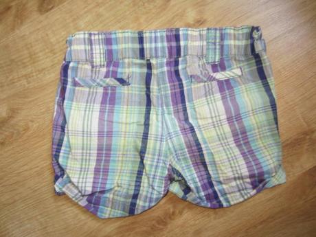  káro kraťásky, c&a,116
