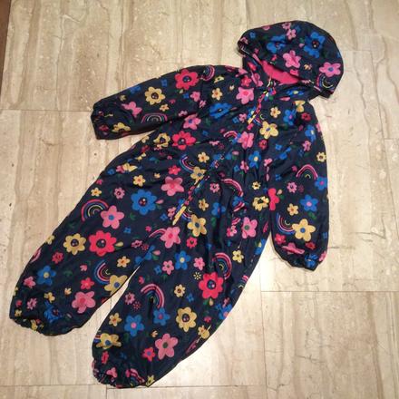 Přechodová kombinéza s kytičkami zn. tu, tu,92