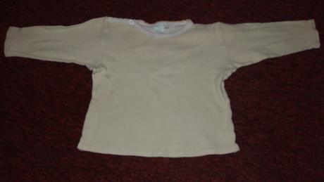 Světle žluté triko 74, 74