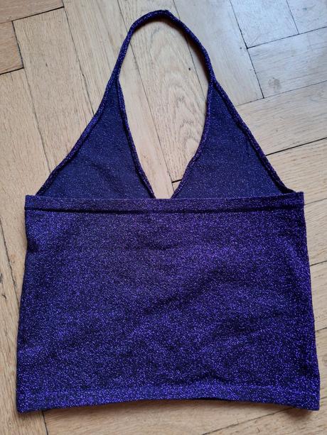 Top tílko zavazování za krk vel. xs, sisley,xs