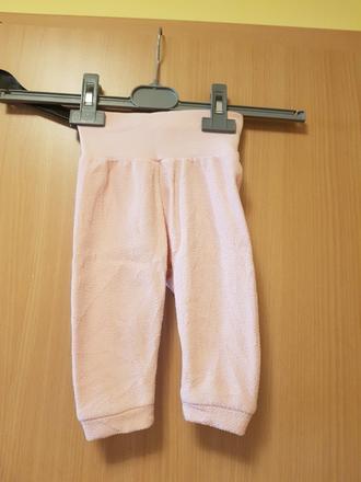 Dívčí fleesové tepláčky značky  h&m, vel. 4-6měsíc, h&m,68
