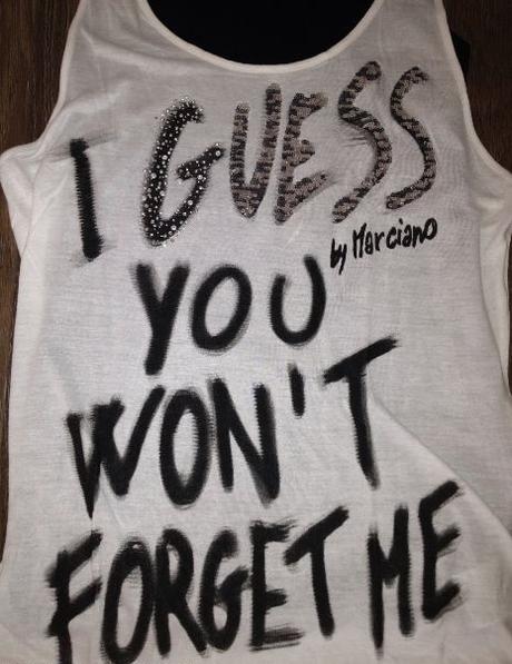 Top/tílko guess by marciano, guess,s