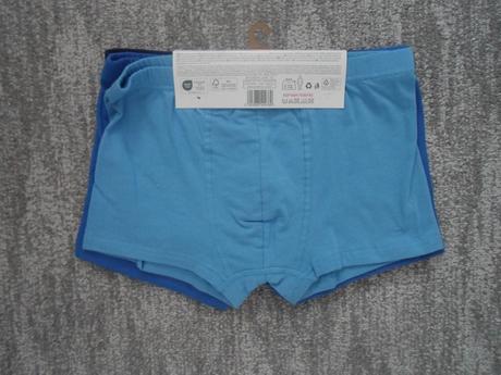 Modré trenky trenýrky boxerky - 3 kusy, pepco,140 / 146 / 152