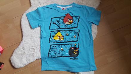 Tričko angry birds vel.134/140 č.33, kids fashion,134