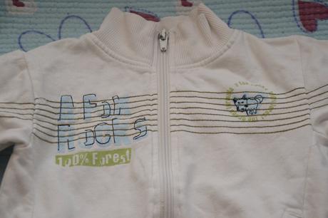 Bavlněný komplet, mikina, tepláky, triko, little star,86